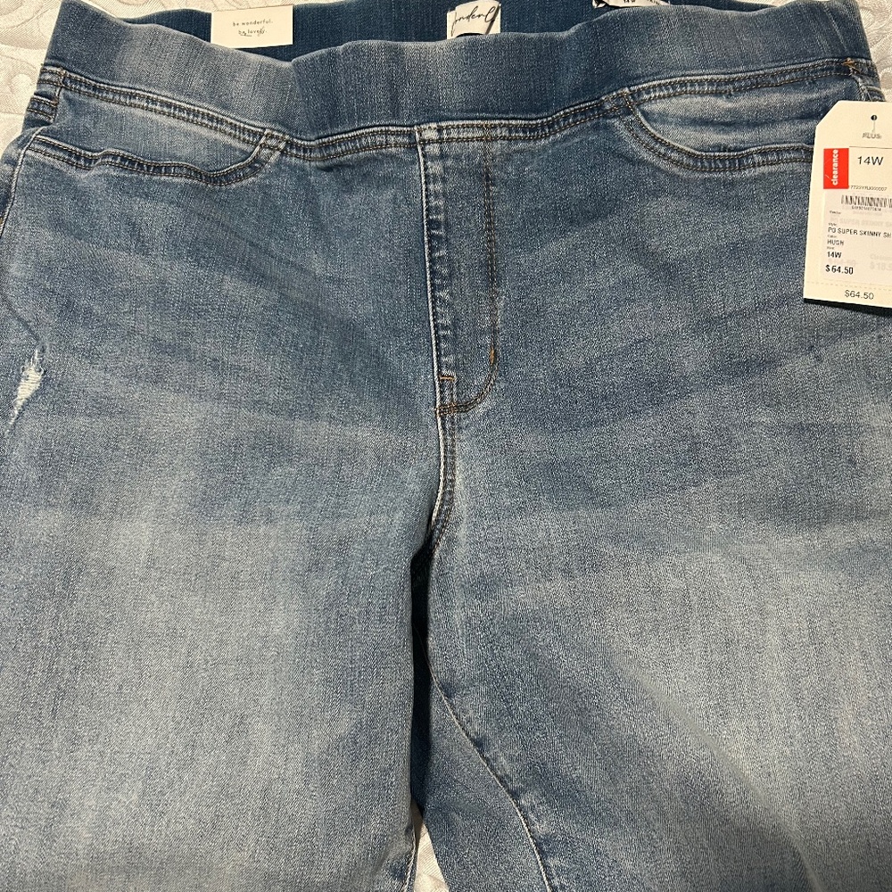 Wonderly pull on skinny jeans